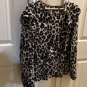 Lane Bryant Animal Print Top
